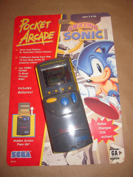 Amazing Sonic (LCD Game, US)