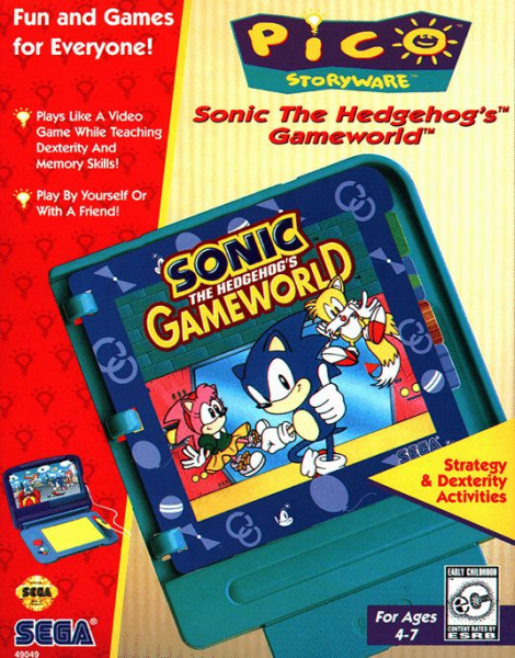 Sonic the Hedgehog’s Gameworld (Sega Pico, US)