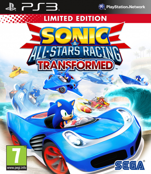 Sonic & All-Stars Racing Transformed (PlayStation 3, EU)