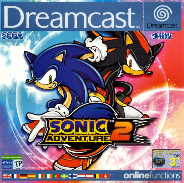Sonic Adventure 2 (Sega Dreamcast, EU)