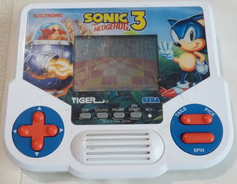 Sonic the Hedgehog 3 (LCD game, EU)
