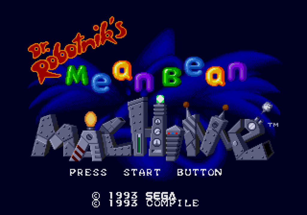 Dr. Robotnik’s Mean Bean Machine