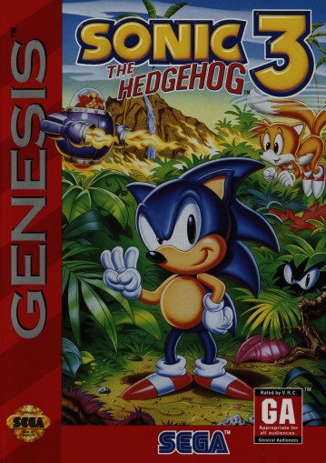 Sonic the Hedgehog 3 (Mega Drive / Genesis, US)